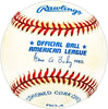Dave Nelson Autographed Official AL Baseball Texas Rangers SKU #229761