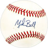 Mike Bell Autographed Official NL Baseball Atlanta Braves SKU #229776