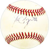 Tom Poquette Autographed Official AL Baseball Kansas City Royals, Texas Rangers SKU #229889