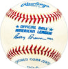 Ron Davis Autographed Official AL Baseball New York Yankees, Minnesota Twins SKU #229912