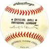 John Johnstone Autographed Official NL Baseball Miami Marlins, New York Mets SKU #229917