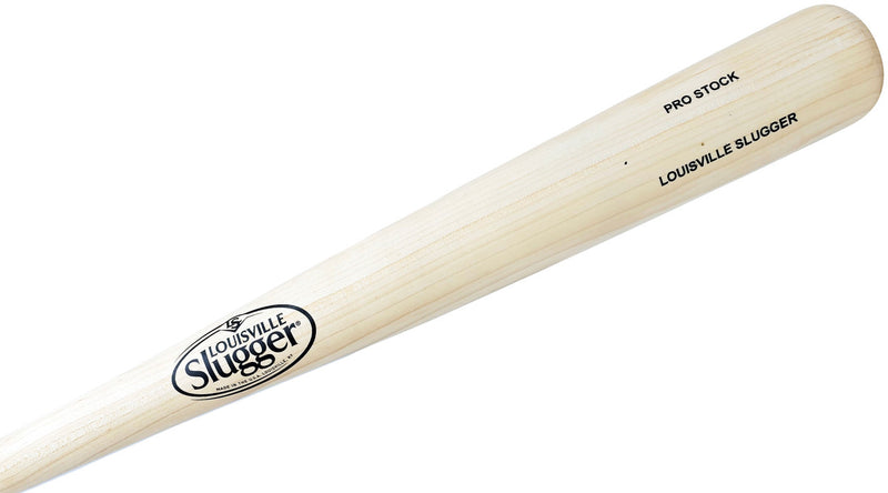 Unsigned Ash Natural Blonde Louisville Slugger Pro Stock Baseball Bat Stock #266077