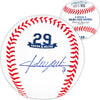 Adrian Beltre Autographed Official Retirement Logo MLB Baseball Texas Rangers JSA Stock #215521