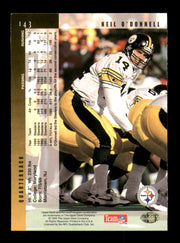 Neil O'Donnell Autographed 1994 Upper Deck Card #143 Pittsburgh Steelers SKU #241705