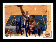Otis Thorpe Autographed 1991-92 Upper Deck Card #271 Houston Rockets SKU #241907