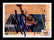 Otis Thorpe Autographed 1991-92 Upper Deck Card #271 Houston Rockets SKU #241909