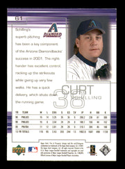 Curt Schilling Autographed 2001 Upper Deck Pro's & Prospects Card #61 Arizona Diamondbacks SKU #241964