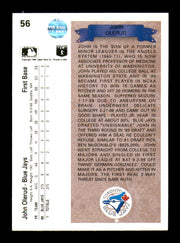 John Olerud Autographed 1990 Upper Deck Rookie Card #56 Toronto Blue Jays SKU #241977