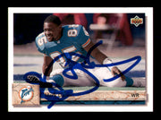 Mark Duper Autographed 1992 Upper Deck Card #318 Miami Dolphins SKU #242161