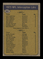 Dick Anderson Autographed 1974 Topps Card #332 Miami Dolphins SKU #242191