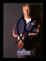 Phil Simms Autographed 1991 Pro Line Card #227 New York Giants SKU #242203