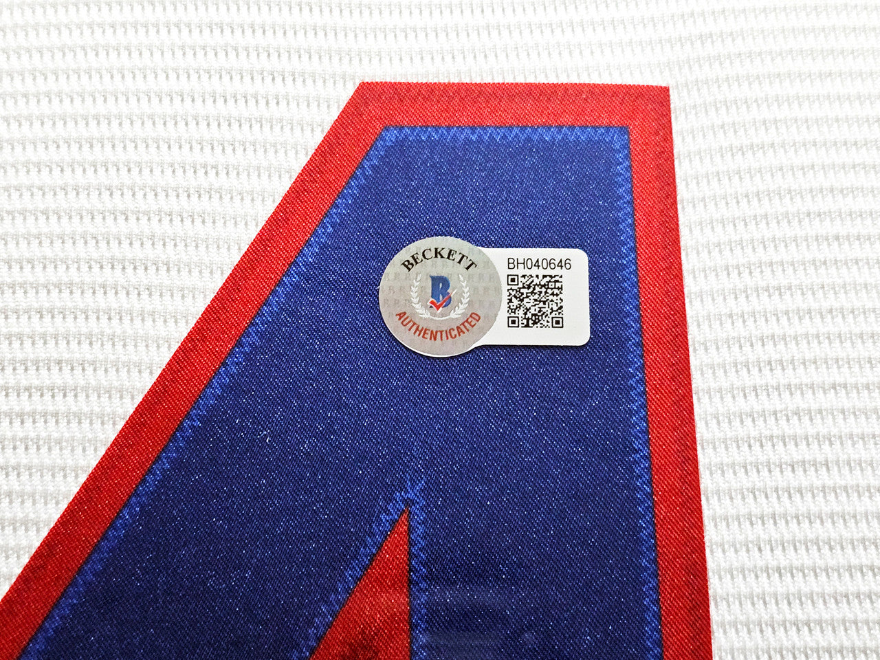 Texas Rangers Nolan Ryan Autographed Framed White Nike Cooperstown Authentic Collection Jersey Beckett BAS QR Stock #214098