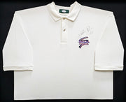 Walter Payton Autographed Framed Outer Banks Sweetness White Polo Chicago Bears JSA #C88894