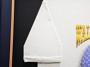 Walter Payton Autographed Framed White T-Shirt Chicago Bears "34" JSA #CC88893