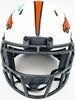 Russell Wilson Autographed Denver Broncos Lunar Eclipse White Speed Mini Helmet Fanatics Holo Stock #227947