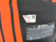 Russell Wilson Autographed Denver Broncos Eclipse Black Full Size Authentic Speed Helmet Fanatics Holo Stock #227932