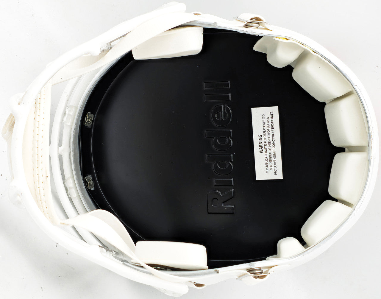 Russell Wilson Autographed Denver Broncos Flat Matte White Full Size Replica Speed Helmet Fanatics Holo Stock #227944