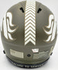 Russell Wilson Autographed Denver Broncos Camo Green Salute to Service Full Size Authentic Speed Helmet Fanatics Holo Stock #227929
