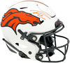Russell Wilson Autographed Denver Broncos Lunar Eclipse White Full Size Authentic Hyper Speed Flex Helmet Fanatics Holo Stock #227933