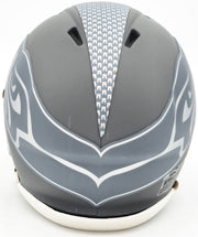 Unsigned Seattle Seahawks Slate Silver Speed Mini Helmet Stock #227959