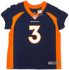 Denver Broncos Russell Wilson Autographed Blue Nike Elite Jersey Size 48 Fanatics Holo Stock #227954