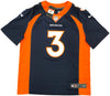 Denver Broncos Russell Wilson Autographed Blue Nike Limited Jersey Size L Fanatics Holo Stock #227956