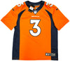 Denver Broncos Russell Wilson Autographed Orange Nike Limited Jersey Size L Fanatics Holo Stock #227957