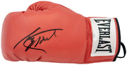 Larry Holmes Autographed Red Everlast Boxing Glove LH JSA Stock #227960