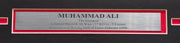 Muhammad Ali Autographed Framed 14x22 Poster (Creases) PSA/DNA #AA01862
