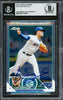 Luis Castillo Autographed 2023 Topps Chrome Card #13 Seattle Mariners Beckett BAS Stock #227985