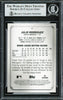Julio Rodriguez Autographed 2022 Bowman Platinum Rookie Card #41 Seattle Mariners Beckett BAS Stock #228011