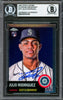 Julio Rodriguez Autographed 2022 Topps Chrome Platinum Anniversary Rookie Card #171 Seattle Mariners Beckett BAS Stock #228024