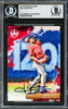 Juan Soto Autographed 2019 Donruss Diamond Kings Card #65 New York Mets Beckett BAS Stock #228028