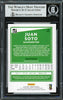 Juan Soto Autographed 2020 Donruss Card #162 New York Mets Beckett BAS Stock #228030