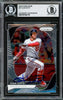 Juan Soto Autographed 2020 Panini Prizm Card #47 New York Mets Beckett BAS Stock #228034