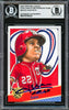Juan Soto Autographed 2020 Topps Big League Star Caricature Card #SCO-JS New York Mets Beckett BAS Stock #228036