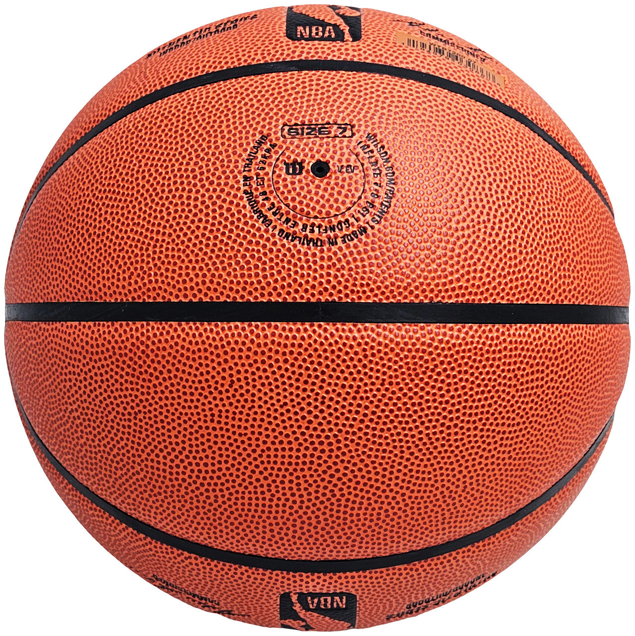 Patrick Ewing Autographed Authentic Indoor/Outdoor Basketball New York Knicks Beckett BAS Witness Stock #214817