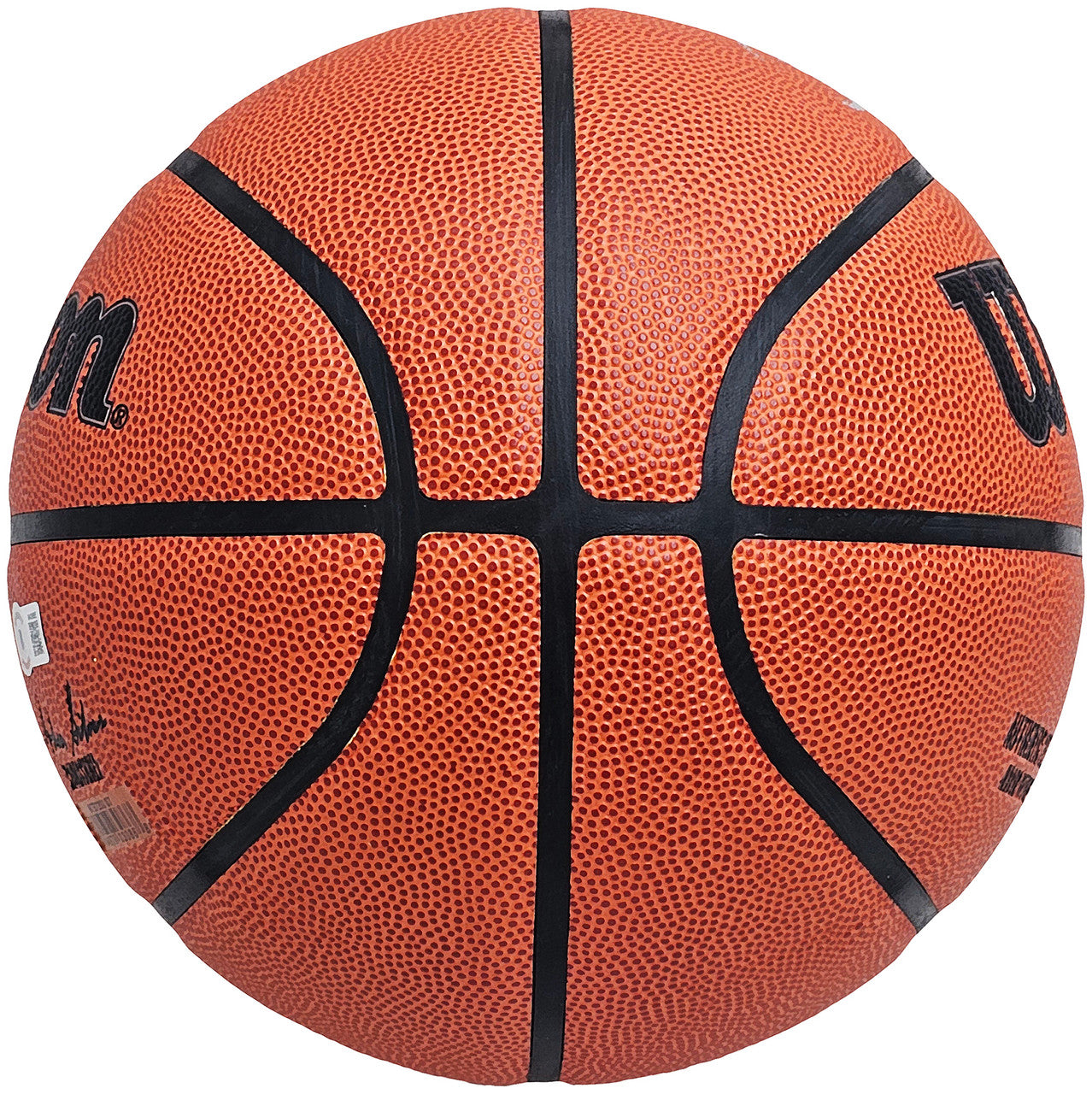 Patrick Ewing Autographed Authentic Indoor/Outdoor Basketball New York Knicks Beckett BAS Witness Stock #214817