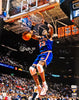 Patrick Ewing Autographed 16x20 Photo New York Knicks Dunk Beckett BAS Witness Stock #214822