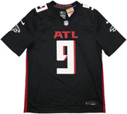 Atlanta Falcons Michael Penix Jr. Autographed Black Nike Jersey Size L Beckett BAS Witness Stock #242571