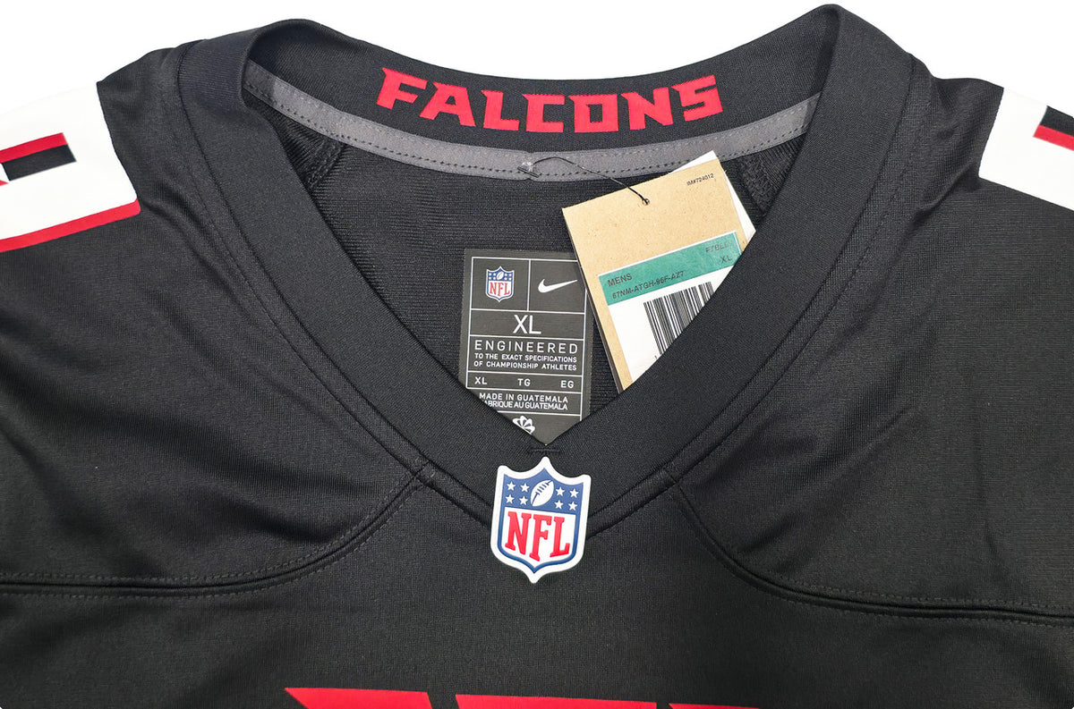 Atlanta Falcons Michael Penix Jr. Autographed Black Nike Jersey Size XL Beckett BAS Witness Stock #242572