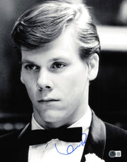 Kevin Bacon Autographed 11x14 Photo Diner Beckett BAS QR #AE31916