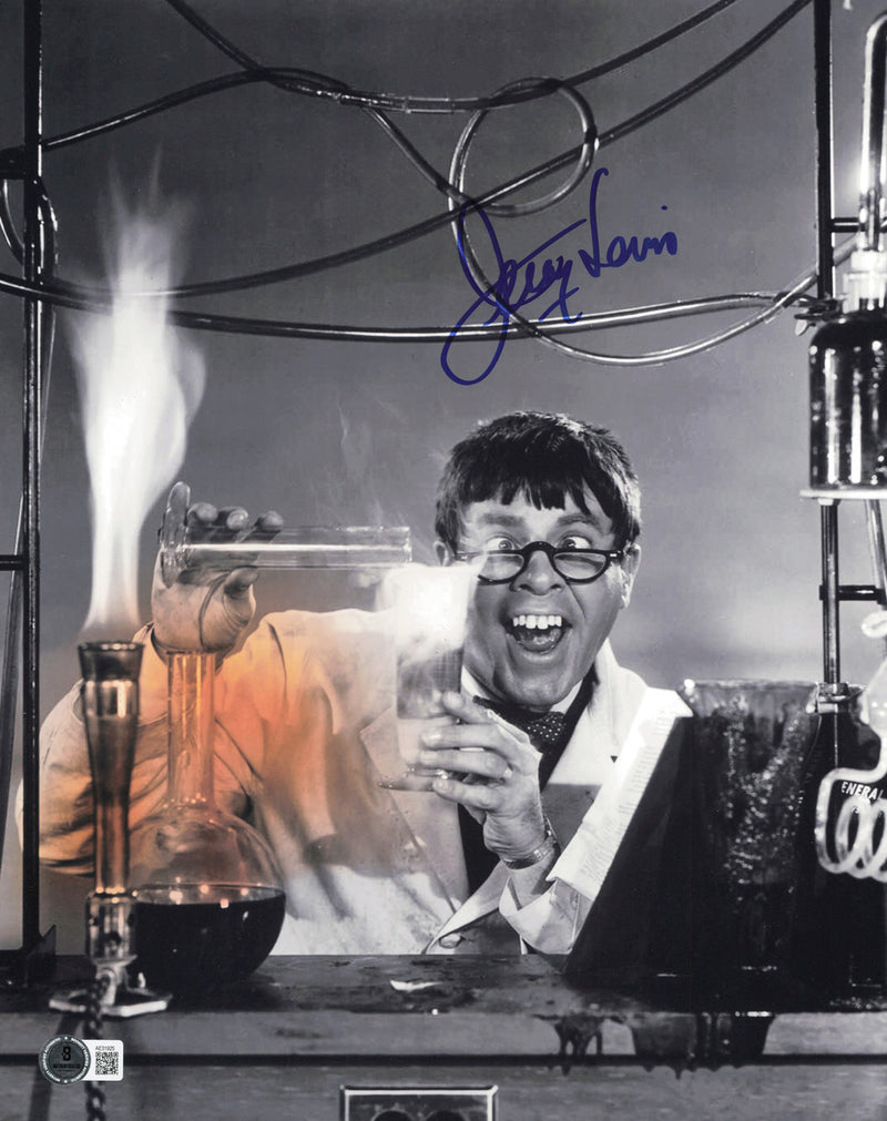 Jerry Lewis Autographed 11x14 Photo Nutty Professor Beckett BAS QR #AE31925