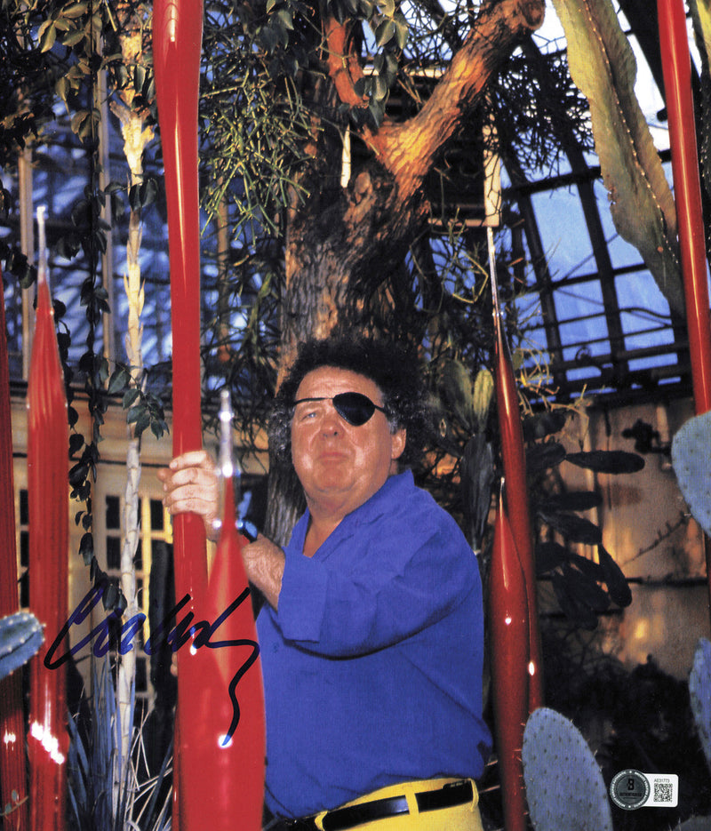 Dale Chihuly Autographed 11x13 Photo Artist Beckett BAS QR #AE31773