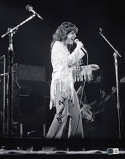 Grace Slick Autographed 11x14 Photo Jefferson Starship Beckett BAS QR #AE31786