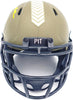 Terry Bradshaw Autographed Pittsburgh Steelers Army Green Salute to Service Speed Mini Helmet Beckett BAS Witness Stock #230084