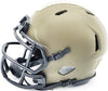 Terry Bradshaw Autographed Pittsburgh Steelers Army Green Salute to Service Speed Mini Helmet Beckett BAS Witness Stock #230084