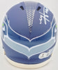 Matt Hasselbeck Autographed Seattle Seahawks Blue Speed Mini Helmet Beckett BAS Witness Stock #230081