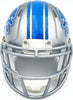 Sam LaPorta Autographed Detroit Lions Silver Speed Mini Helmet Beckett BAS Witness Stock #230026