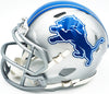 Sam LaPorta Autographed Detroit Lions Silver Speed Mini Helmet Beckett BAS Witness Stock #230026